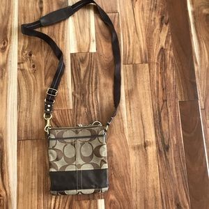 Coach cross body bag